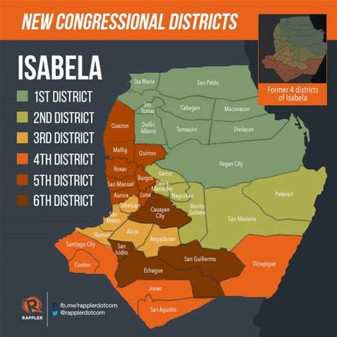 ISABELA REAPPORTIONED TO 6 LEGISLATIVE .
